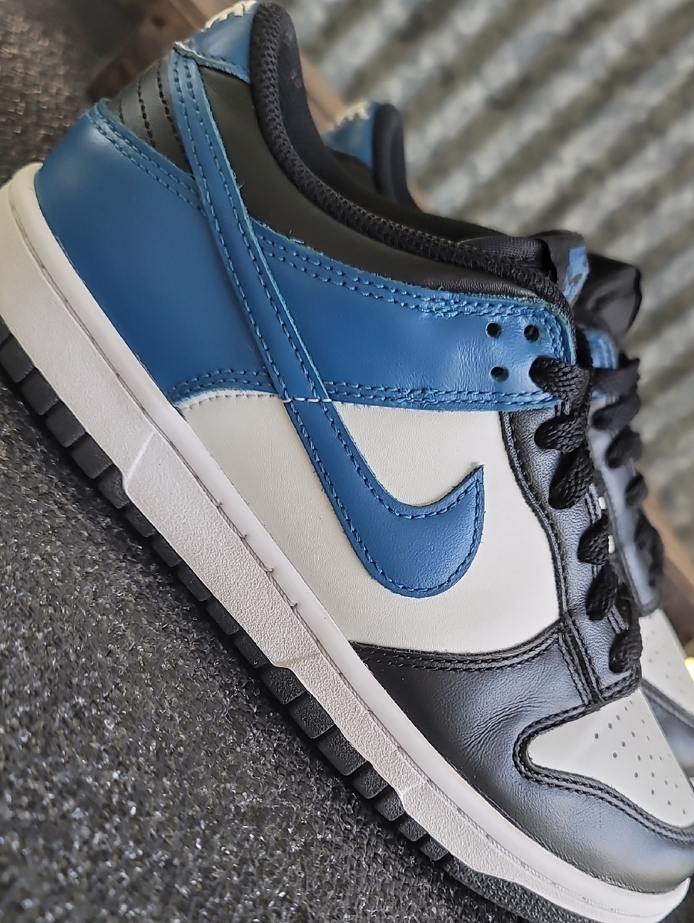 Nike Dunk Low "INDUSTRIAL BLUE" Wmns 7.5 Fast Shipper - Picture 11 of 12